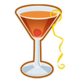 Manhattan Perfect — drink emoji for Slack & Discord (Discord)