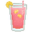 Pink Lemonade — drink emoji for Slack & Discord