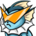 Vaporeon Shades — cartoon emoji for Slack & Discord