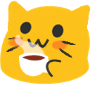 Meow Coffee — cat emoji for Slack & Discord