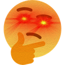 Thinking Hard — thinking emoji for Slack & Discord