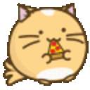 Fatcat Pizza — cat emoji for Slack & Discord (Slack)