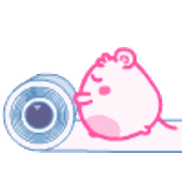 Carpet Pinkmouse — cartoon emoji for Slack & Discord (Discord)
