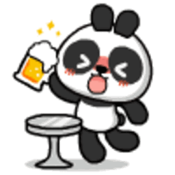 Panda Beer — cartoon emoji for Slack & Discord (Discord)