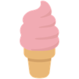 Strawberry Icecream — food emoji for Slack & Discord (Discord)