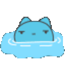Water Cat — cat emoji for Slack & Discord