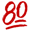 100 Points Red — red emoji for Slack & Discord