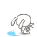Bunny Sob — cartoon emoji for Slack & Discord