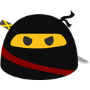 Blob Ninja — cartoon emoji for Slack & Discord