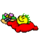Eating Fruits — cartoon emoji for Slack & Discord