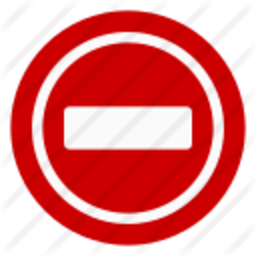 No Entry Sign — no emoji for Slack & Discord (Discord)