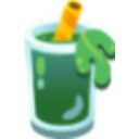 Smoothie Green — drink emoji for Slack & Discord