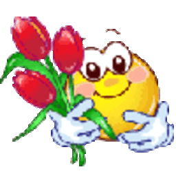 Give Flowers — cartoon emoji for Slack & Discord (Discord)