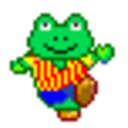 Frog Clothed — cartoon emoji for Slack & Discord