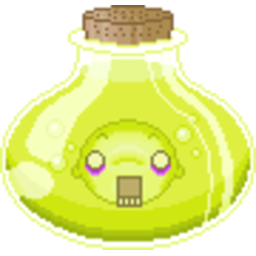 Green Potion — cartoon emoji for Slack & Discord (Discord)