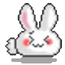 Bunny Tongue — cartoon emoji for Slack & Discord