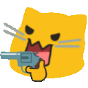 Meow Gun — cat emoji for Slack & Discord