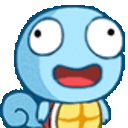Poke Squirtle Dance — cartoon emoji for Slack & Discord