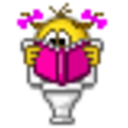 Toilet Reading — cartoon emoji for Slack & Discord (Discord)