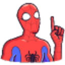 Spiderman Thought — character emoji for Slack & Discord