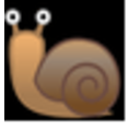 Party Snail — cartoon emoji for Slack & Discord