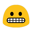 Blobl Grimace — cartoon emoji for Slack & Discord