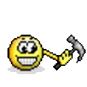 Hammer Hit Head — cartoon emoji for Slack & Discord