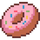 Donut 2 — food emoji for Slack & Discord
