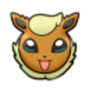 Shiny Flareonface — character emoji for Slack & Discord