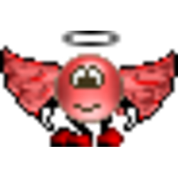 Red Angel — cartoon emoji for Slack & Discord (Discord)