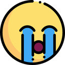 3d Sob — emotion emoji for Slack & Discord