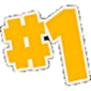 Number One Bold — number emoji for Slack & Discord