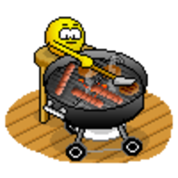 Bbq 3 — cartoon emoji for Slack & Discord (Discord)