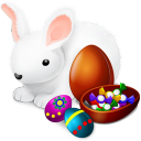 Easter Bunny — cute emoji for Slack & Discord