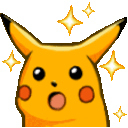 Surpised Pika — pokemon emoji for Slack & Discord