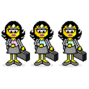 Business Women — cartoon emoji for Slack & Discord