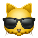 Cool Cat 2 — cartoon emoji for Slack & Discord