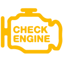 Check Engine — warning emoji for Slack & Discord