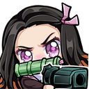Nezukogun — cartoon emoji for Slack & Discord