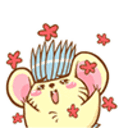 Hedgehog Joy — cartoon emoji for Slack & Discord