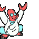 Zoidberg Escape — cartoon emoji for Slack & Discord
