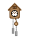 Coo Coo Clock — cartoon emoji for Slack & Discord