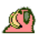 Banana Parrot — cartoon emoji for Slack & Discord
