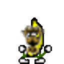 Bananadance Facialhair — cartoon emoji for Slack & Discord