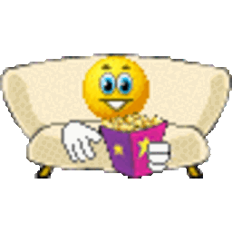 Couch Popcorn — smiley emoji for Slack & Discord (Discord)