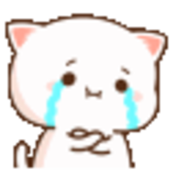 Kitty Cry — cartoon emoji for Slack & Discord (Discord)