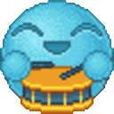 Drummer Boy — cute emoji for Slack & Discord