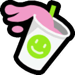 Milkshake Strawberry — cute emoji for Slack & Discord (Discord)