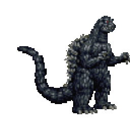Godzilla 2 — cartoon emoji for Slack & Discord (Discord)