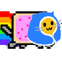 Meow Comfynyan — cartoon emoji for Slack & Discord